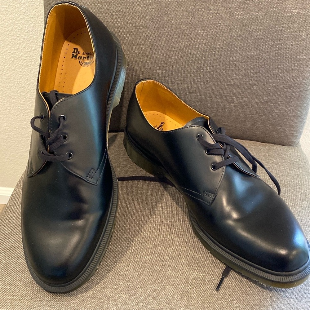 Brand new Men’s Dr. Martens, black shoes. Size 13. Worn once.